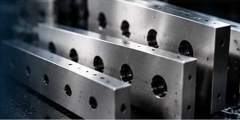 Solusi material dan ukuran pisau industri custom